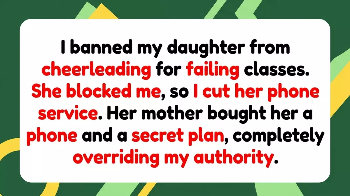Father Bans Daughter From Cheerleading After Academic Failure, Igniting Co-Parenting War