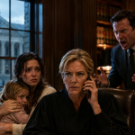 The Judge’s Daughter Was Afraid of a Powerful Lawyer Until Her Mother Revealed the Truth, Exposing Hidden Crimes, Protecting Her Granddaughter, and Restoring Their Family’s Strength