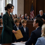 “You Said I’d Leave With Nothing—But One Forgotten Signature Changed Everything”: When a Self-Made Billionaire Tried to Take His Wife, His Sons, and Her Future, the Truth Hidden Inside the Company’s Original Records Finally Reached the Bench