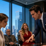 I Signed the Divorce Papers Without a Word While My CEO Husband Told Me to Disappear—But the Quiet Old Notary Knew My Family’s Secret, and One Signature Changed Everything Forever